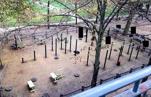 Parc de Bercyの雲梯 (別角度。写真は問い合わせフォームでいただいたもの。2026.10.22)